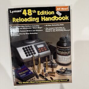 Lyman 48th Edition Reloading Handbook 2004 2nd Printing Manual Softcover Book